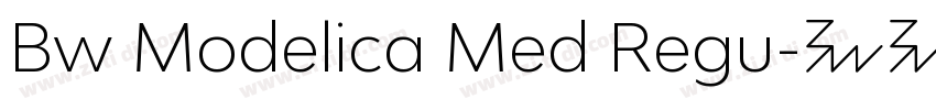 Bw Modelica Med Regu字体转换